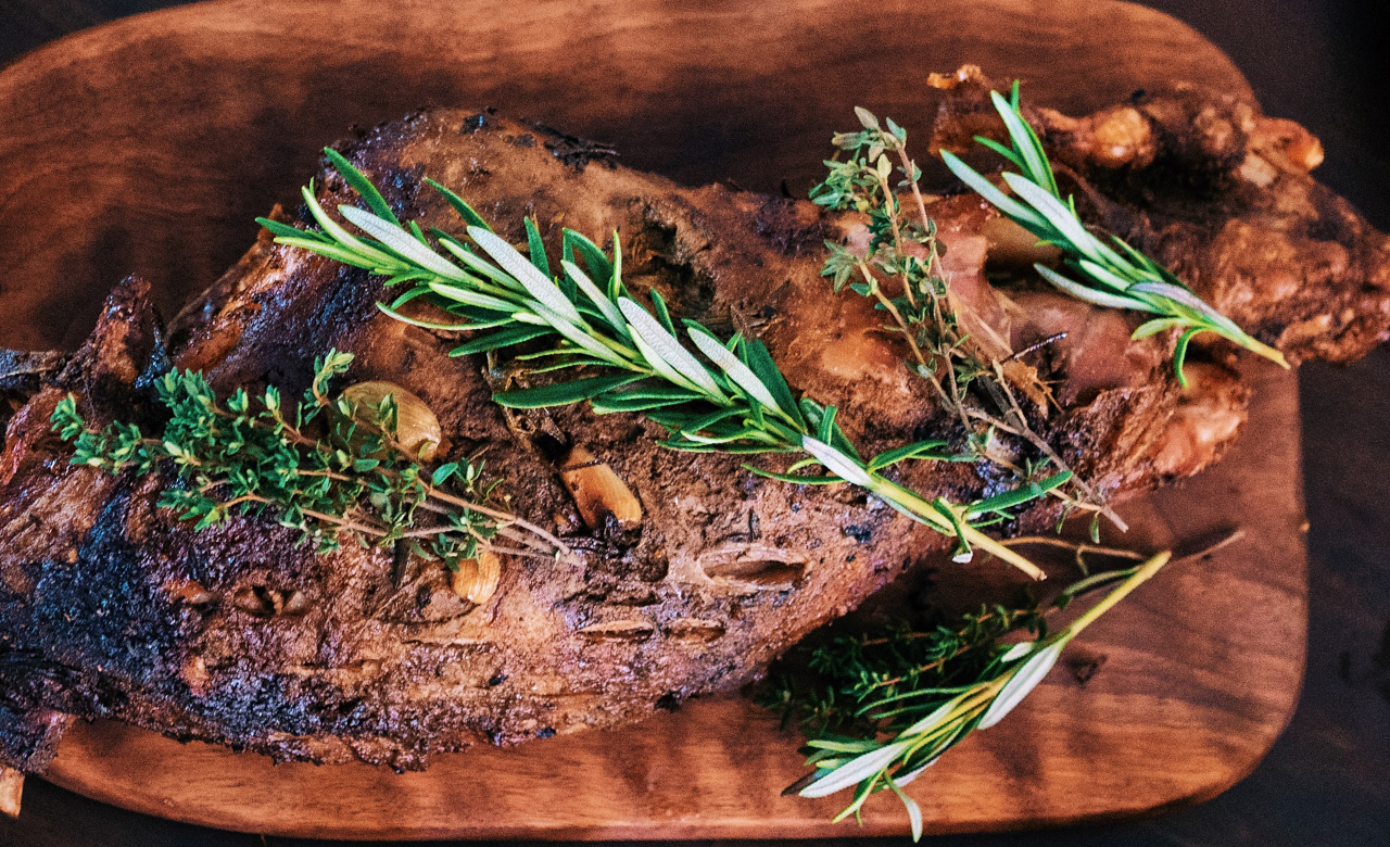 Lammekølle med ansjos og hvidløg